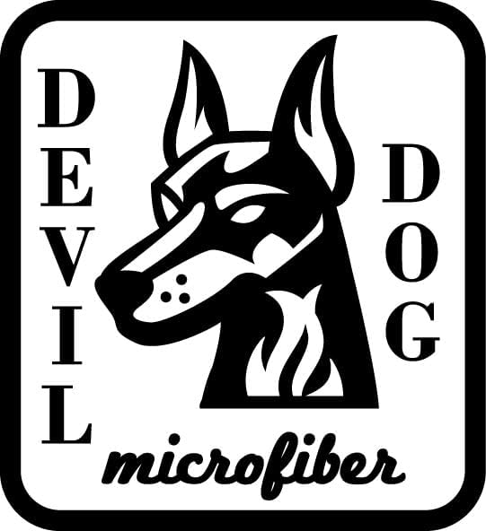 Devil Dog Premium Pet Drying Towel, Ultra-Soft, Highly Absorbent Microfiber Bath Towel for Dogs, Cats, and Other Animals - Gray, Large 24" x 35" 1200GSM 80% 20% Blend-PawvioPets