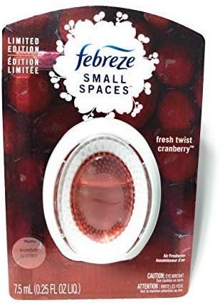 Febreze Small Spaces Fresh Twist Cranberry Air Freshener - 0.25 fl oz-PawvioPets