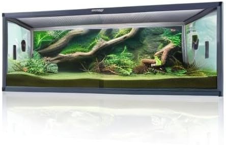 85 Gallon Reptile Tank, Front Opening Snake Tank for Easy Maintenance, Reptile Enclosure with Top Screen Ventilation 48''x24''x18''-PawvioPets