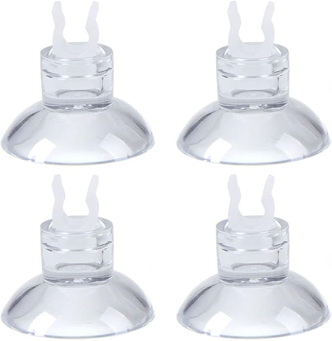 ALEGI 4pcs Large Aquarium Sponge Filter with Suction Cups, Check Valves for Breeding Fry Betta Shrimp Fish Tank (Small up to 10-20Gal 4 Pcs)-PawvioPets