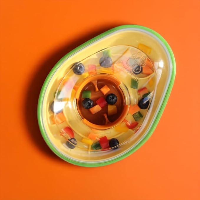 Avocado Non-Spill Treat Dispensing Wobble Toys for Dogs-PawvioPets
