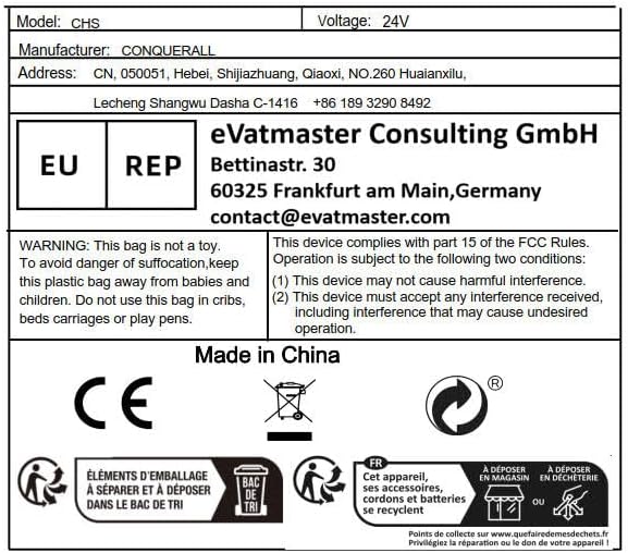 CONQUERALL 3170GPH 80W 24V 27.5ft DC Return Pump CHS-12000 Quiet Controller Warranty Water Pump for Aquarium Saltwater, Fish Tank, Coral, Aquaculture, KOI Pond, Sump,Hydroponic-PawvioPets