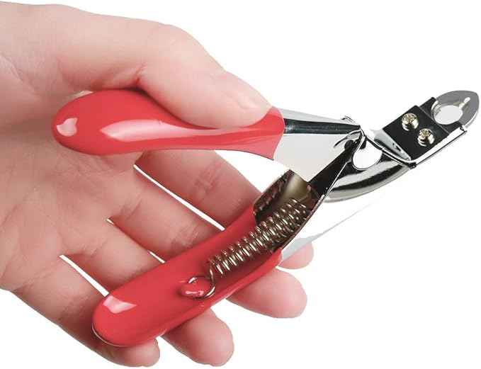 Dog Cat Pets Nail Clippers, Professional Pets Claw Trimmer with Free Nail File, Sharp Stainless Steel Blade, Sturdy Non Slip Handles - for Safe, Professional at Home Grooming-PawvioPets