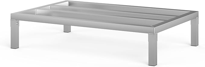 24 in X 36 in. Aquarium Stand | Industrial Style Aluminum Fish Tank Base with Open Frame Design-PawvioPets