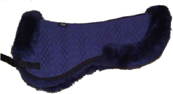 Engel Sheepskin Lined Half Saddle Pad - Small-PawvioPets