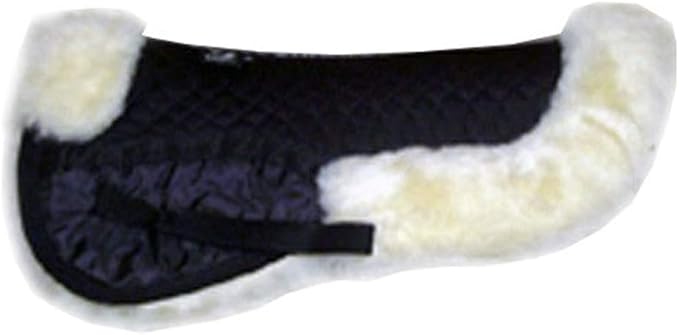 Engel Sheepskin Lined Half Saddle Pad - Small-PawvioPets