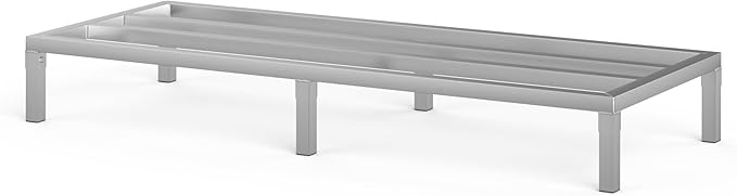 24 in X 60 in. Aquarium Stand | Industrial Style Aluminum Fish Tank Base with Open Frame Design-PawvioPets