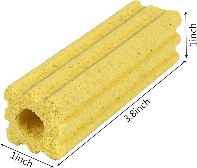 108pcs 3.8 Inch Aquarium Ceramic Bio Filter Media,Ceramic Bio Media Blocks for Fish Tank and Koi Pond (Small Block 108pcs)-PawvioPets