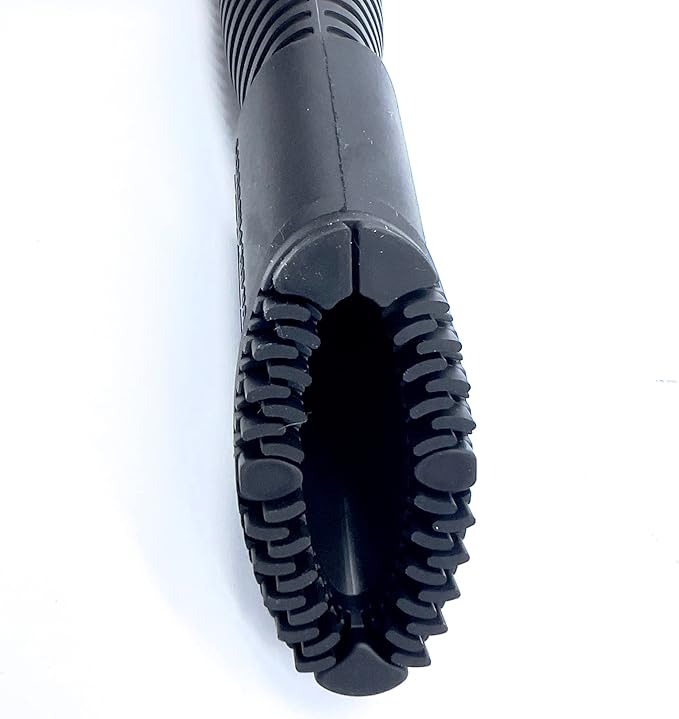 Buff Brite Fur Remover PRO II (2.0) with Fang Adapter - Dog and Cat Grooming Tool, Vacuum Attachment for Pet Hair Removal-PawvioPets