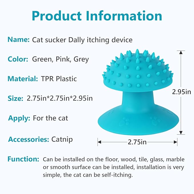 3-Pack Cat Scratcher cat self groomer for Loose Fur Removal, Catnip Massager, Massage Combs for Short & Long Fur Cats and Kittens-PawvioPets