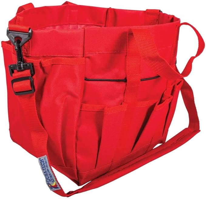 Dura-Tech Deluxe Grooming Tote | Stable Essential for Every Horse Lover | Durable 600D Polyester-PawvioPets
