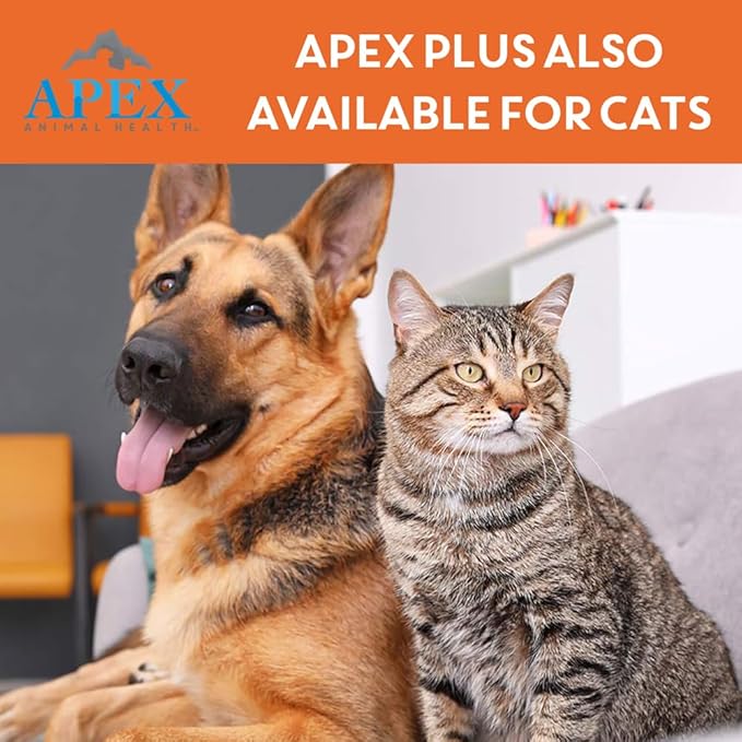 Apex Plus Flea and Tick Prevention for Dogs | Small (5-22 lbs) | 6-Month Supply | Dog Flea and Tick Treatment | 24-Hour Activation, Waterproof, 30-Day Protection-PawvioPets