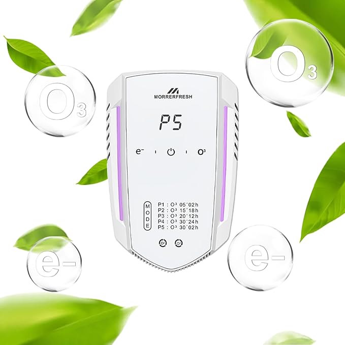 Cat Litter Deodorizer 99% Pets Poof Odor Eliminator Air Purifier Ozone Odor Removal Air Freshener for Home & Pets Litter Box Room Wardrobe Shoe Cabinet Toilet White-PawvioPets