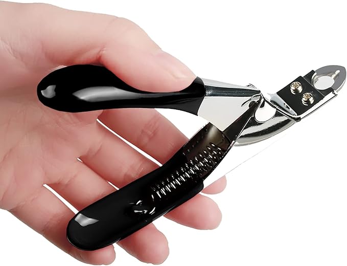Dog Cat Pets Nail Clippers, Professional Pets Claw Trimmer with Free Nail File, Sharp Stainless Steel Blade, Sturdy Non Slip Handles - for Safe, Professional at Home Grooming-PawvioPets