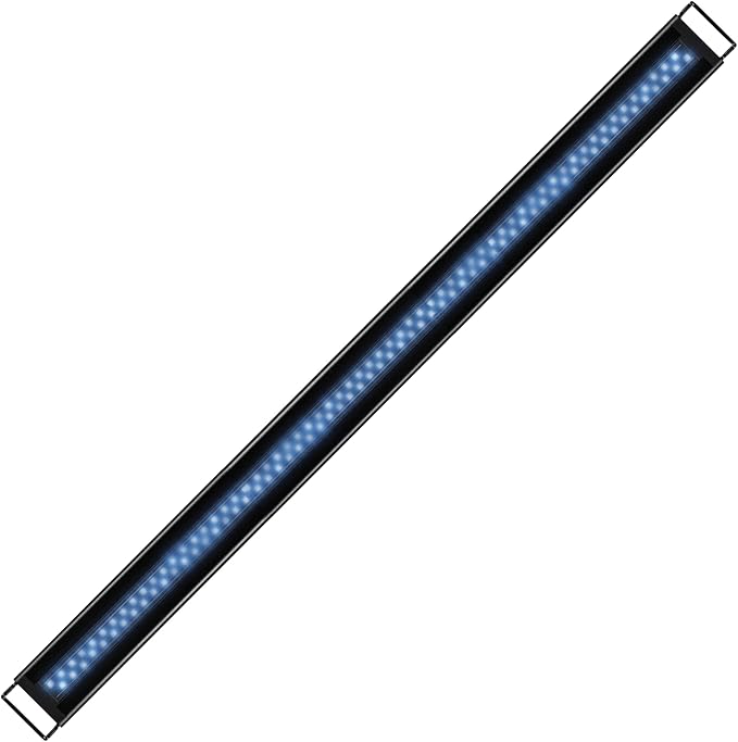 CURRENT USA ColorPlus Smart Freshwater Aquarium & Terrarium LED Light with App and Voice Control | Alexa & Google Home Compatible | Extra Vivid Colors for Fish Tank| Aluminum (for Tanks 48" to 60")-PawvioPets