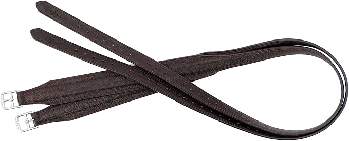 Jeereal Stability Stirrup Leathers for English Saddle Wide Body English Stirrup Leathers for Equestrian Riding-PawvioPets