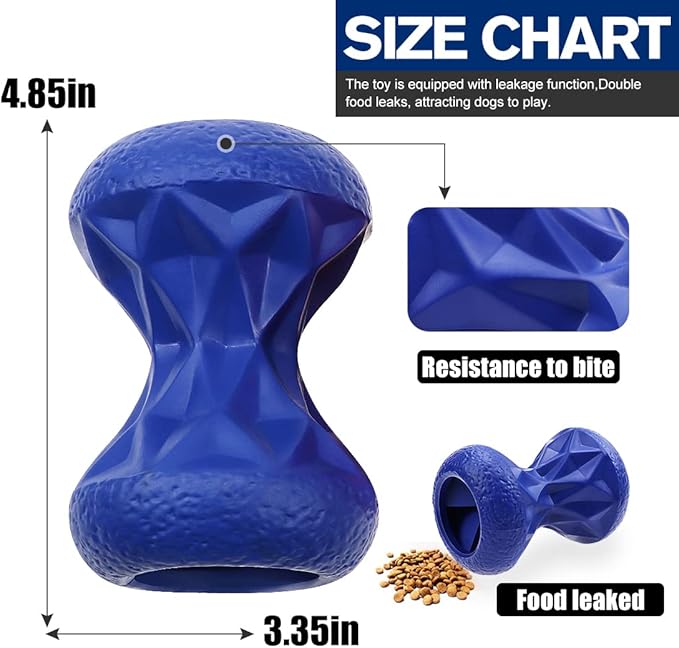 Dog Toys for Aggressive chewers, Indestructible Toy for Small Dogs Interactive Toy Dog chew Toys (Green + Blue)-PawvioPets