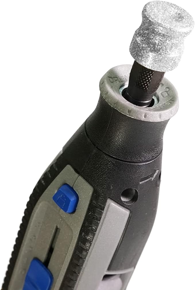 Diamond Dremel Dog Nail Grinder Bit, Dremel Nail Grinder for Pets, Faster Jumbo Dremel Diamond Bit for Dog Nails, 1/8'' Dremel Dog Nail Grinder Attachment, Dog Nail Grinder for Animals Nail Care-PawvioPets