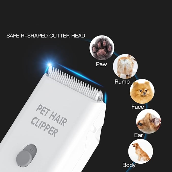 3 PCS Standard Size Replaceable Ceramic Blades Set Pet Hair Clipper,Cat Dog Common Use Clipper Blade(#AP005)-PawvioPets