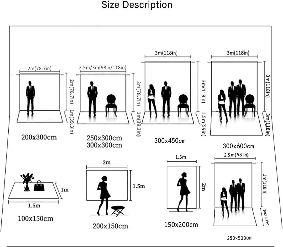 8x16ft Aqua Backdrops Portrait Backdrops for Photography Mottled Photo Background