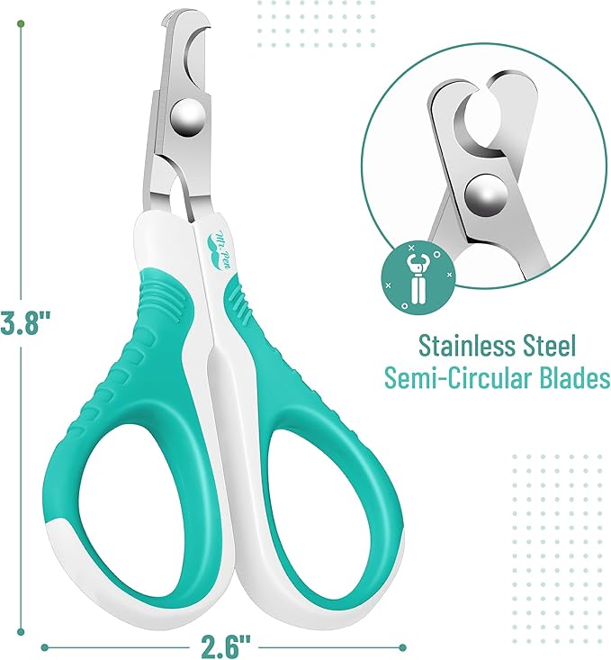 Mr. Pen- Cat Nail Clipper, Sky Blue Cat Nail Trimmer, Cat Nail Clippers, Cat Claw Clippers, Cat Clippers for Nails, Pet Nail Clippers, Kitten Nail Clipper, Small Dog Nail Clipper Cat Claw Trimmer-PawvioPets