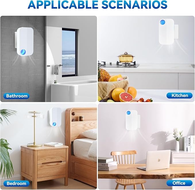 Air Ionizers Negative Ion Air Purifier for Home Portable Air Freshner for Office Living Room,kitchen,Bathroom,Pet Room, Quiet Operation Ionic Air Purifier for Bedroom(4)-PawvioPets