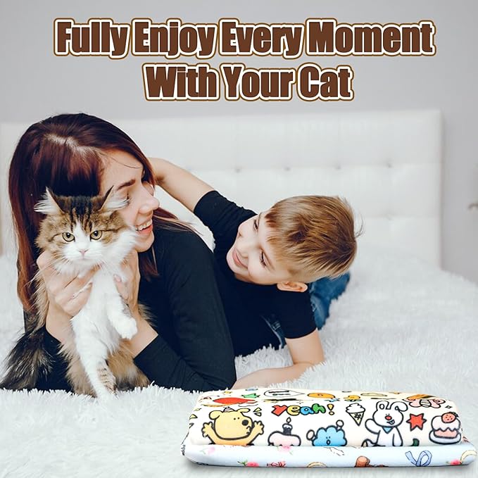 21.7" Cat Grooming Wrap Cat Wrap for Cutting Nails Cat Restraint for Nail Clipping Cat Swaddle Wrap Cat Burrito Wrap M(Within 6lbs) Anti-Scratch Anti-Escape Multifunctional Pet Tool-PawvioPets