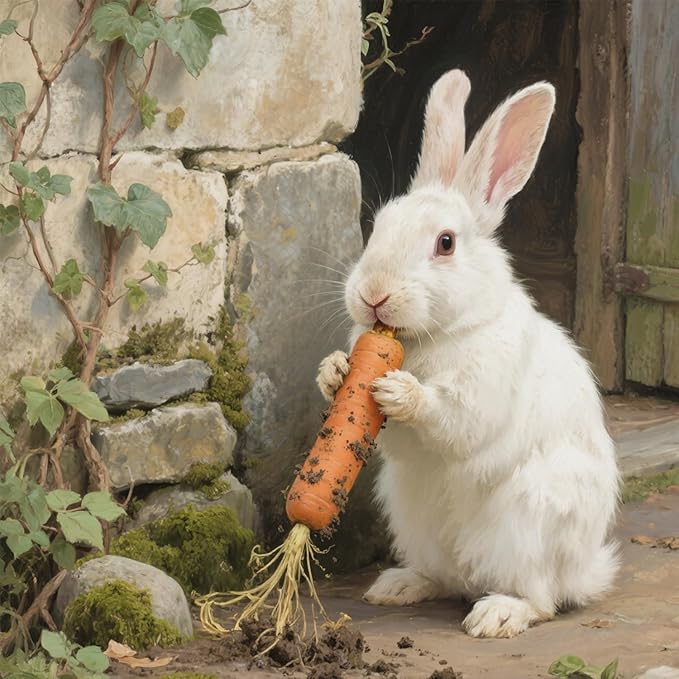 All-Natural Dried Carrot Treats for Small Pets, Healthy Snack for Rabbits, Chinchillas, Guinea Pigs, Hamsters and Herbivores (10 Ounce, Pack of 1)-PawvioPets