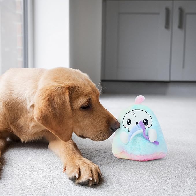 DODODOLA Dog Toys Puppy Toys Cute Squeaky Dog Toy with Crinkle Paper Stuffed Plush Halloween Dog Toys for Small Medium Large Dogs-PawvioPets