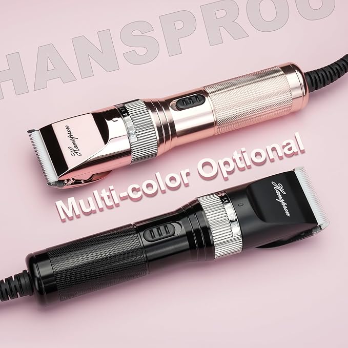 Dog Clippers for Grooming,Upgraded 36V Heavy Duty Dog Clippers,Professional Pet Hair Trimmer for Thick Coat,Corded Pet Clipper with Guard Combs Brush-PawvioPets