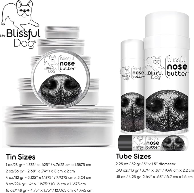3 Cute Puppies Unscented Nose Butter - Dog Nose Butter, 8 Ounce-PawvioPets