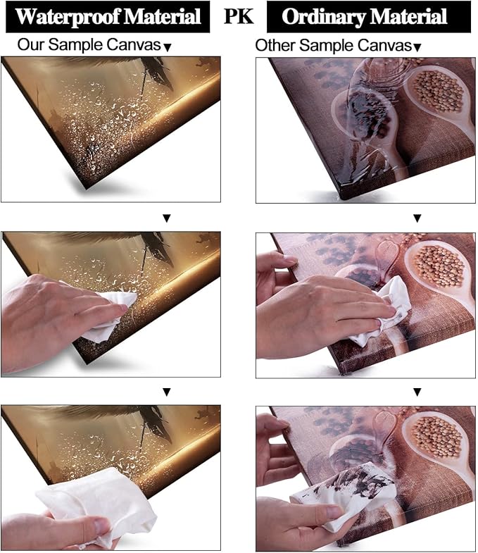 Fantasy Angel Stretched Canvas Wall Art for Living Room Bedroom Home Decoration,Abstract Anime Picture Print Painting Decor Artwork,Mysterious Wing Man Gallery Wrapped Gift,Inner Frame (32x48 Inches)-PawvioPets