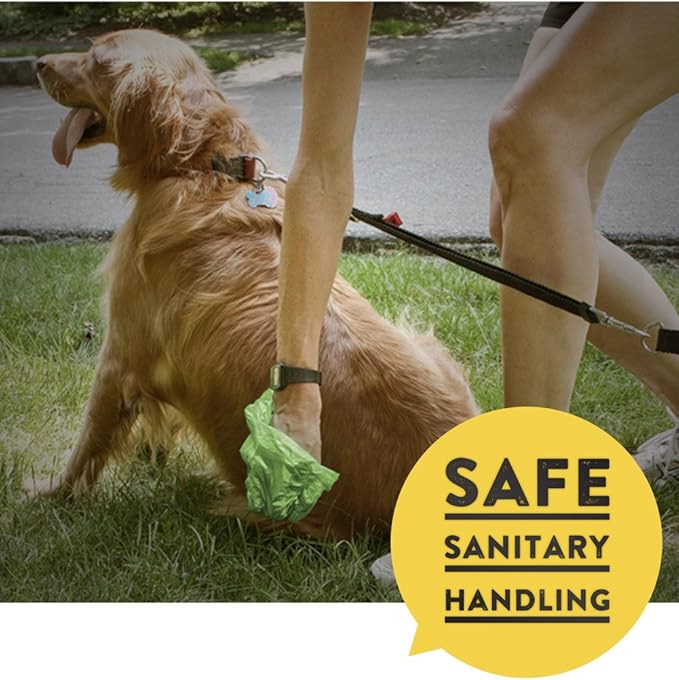 Dog Waste Poop Bags, Dog Bags for Poop, Refill Rolls (60 Rolls / 900 Count, Unscented), Includes Dispenser-PawvioPets