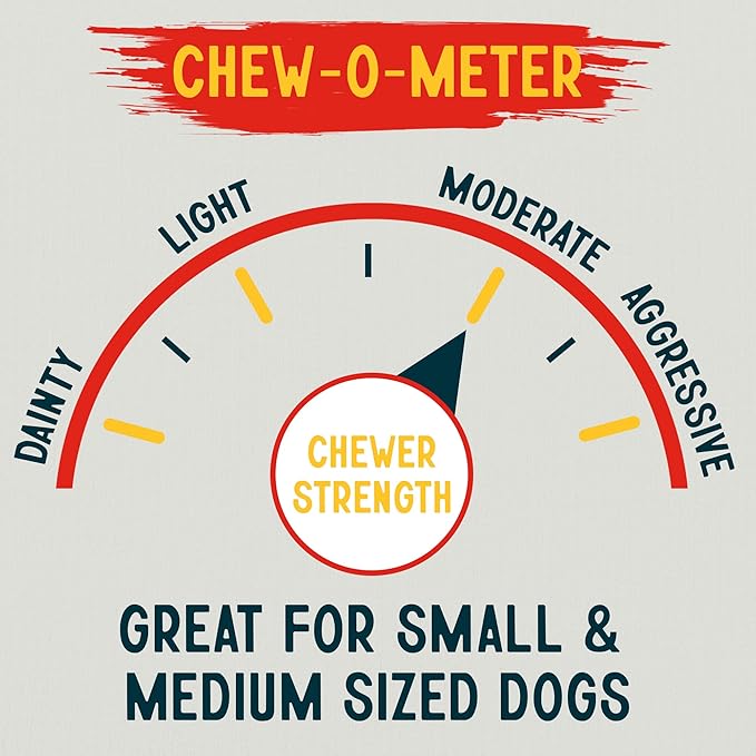 Canine Chews 5" Triple Flavor Rawhide Stick Twists for Small Dogs Dog Treat Dental Stick Chicken, Pork, Beef Flavor Chew Toy (100 Pack)-PawvioPets