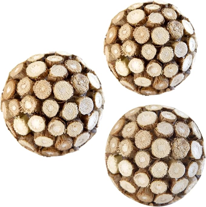 3PCS Cat Ball Toy,Silvervine Ball with Catnip Gall Fruit silvervine Sticks Powder Inside,Catnip Toys for Indoor Cats,Kitten Cleaning Teeth Cat Chew Toy-PawvioPets