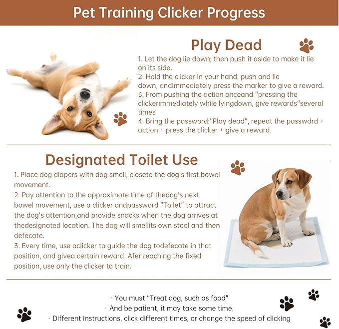 Dog Training Clicker with Wrist Strap Durable Lightweight Easy to Use,Pet Training Clicker for Cats Puppy Birds Horses,Perfect for Behavioral Training 3-Pack (Black,White and Water Lake Blue) (3)-PawvioPets