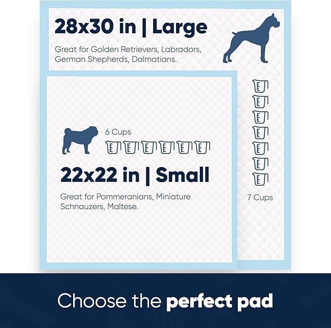 American Kennel Club Puppy Training Pads with Ultra Absorbent Quick Dry Gel – 28 x 30 Pee Pads for Dogs - 50 Count , XL(Unscented)-PawvioPets