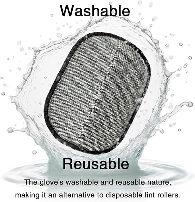 3Pcs Electrostatic Pet Hair Cleaning Gloves, 2025 Pet Hair Remover Glove, Washable Reusable Dogs Cats Hair Gloves for Furniture Bed Sheets Couch Clothes Carpet Car Seat-PawvioPets