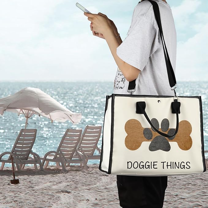 FOTAP Dog Owner Shopping Tote - Dog Park Bag and Doggie Gift-PawvioPets