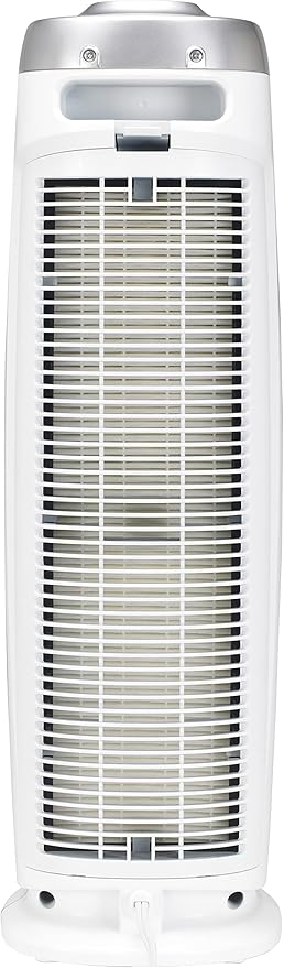 GermGuardian Air Purifier for Home with HEPA Pure Filter, for Wildfire Smoke, Pet Dander, Pollen, Odors, Large Rooms Up To 743 Sq. Ft., Removes 99.97% Pollutants, UV-C Light, 22", AC4825W, White-PawvioPets