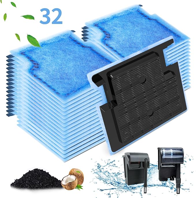 8/16/32 Pack Rite-Size A Filter Cartridges Compatible with MarineLand Penguin Power Filters 75 & 100 - Rite-Size A Replacement Filter Cartridges Compatible with MarineLand Penguin Power Filter-PawvioPets