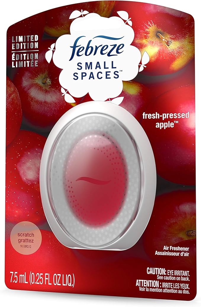 Febreze Small Spaces Fresh Pressed Apple Air Freshener - 0.25 fl oz-PawvioPets