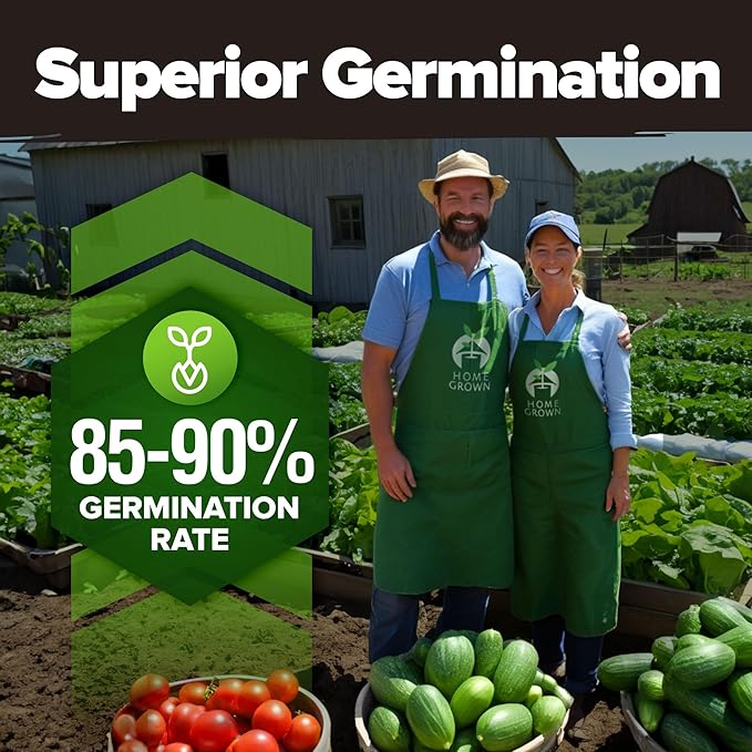 32 Heirloom Vegetable and Fruit Seeds for Planting - 16,000+ Seeds | Non-GMO Survival Seed Vault | High Germination | 32 Varieties of Vegetable Seeds for Your Home Survival Garden-PawvioPets