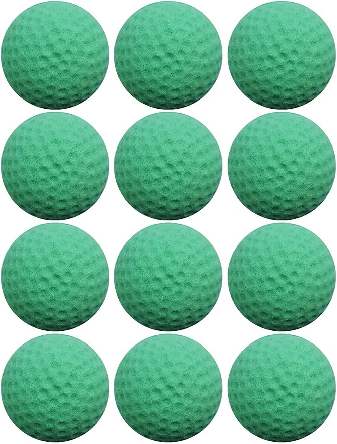 Cat Golf Balls for Indoor Cats Toy Ball Kitten Toys Interactive Cat Ball Sponge Foam Sponge Soccer Balls (Cyan)-PawvioPets