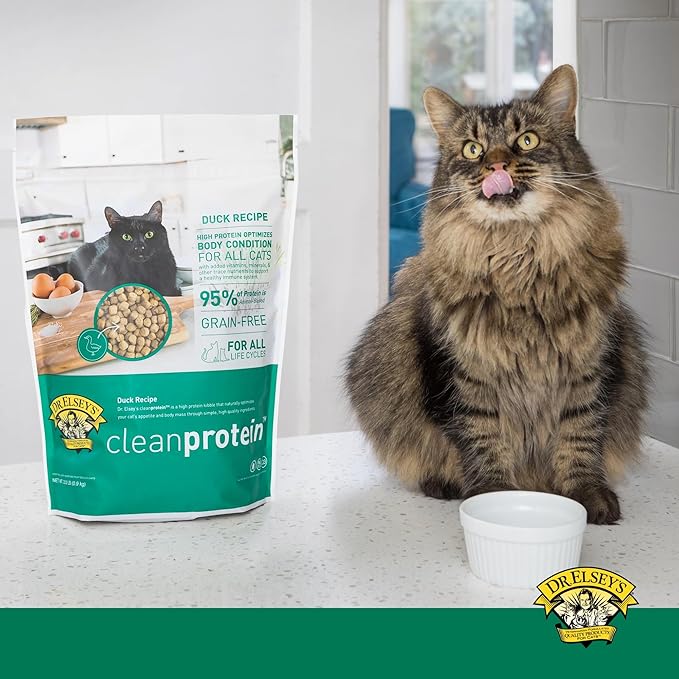 Dr. Elsey's cleanprotein Duck Cat Kibble 2lb.-PawvioPets