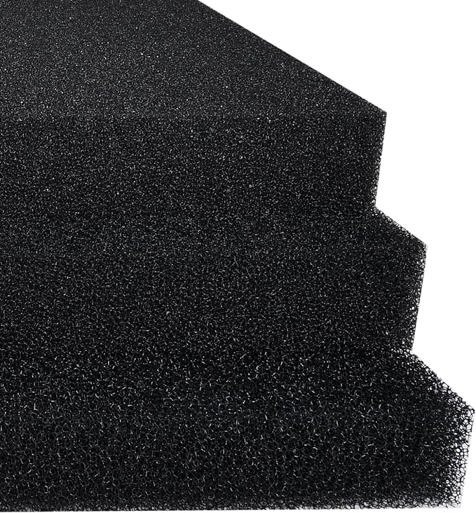 ALEGI Aquarium Sponge Filter Pad, Bio Filter Media Foam Sponges, Cut-to-Size Foam for Fish Tank (20"x20"x1.57" (20PPI))-PawvioPets