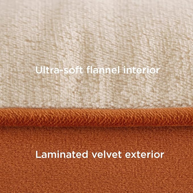 Bedsure Orthopedic Dog Beds for Small Dogs - Washable Small Dog Cat Bed Waterproof, Comfort Pet Couch Sofa with Washable Removable Cover, Pets Bed with Nonskid Bottom, Ember Clay, 24"-PawvioPets