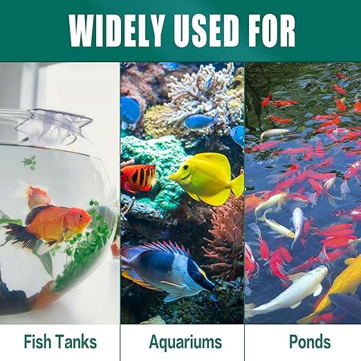 Ammonia Test Strips for Fish Tank, Ammonia Aquarium Test Strips for Saltwater & Freshwater Aquariums & Ponds, 50 Count Aquarium Water Test Kit-PawvioPets