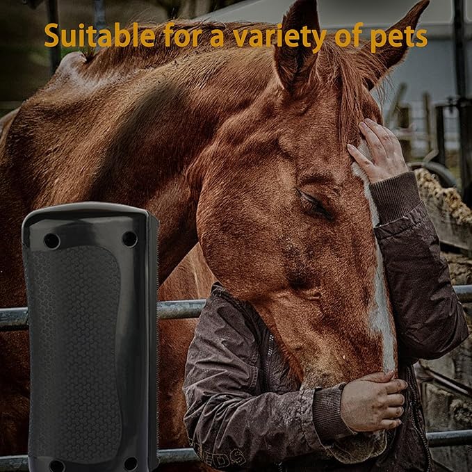 Deshedding Dog Brush and Grooming Tool, Pet Hair Remover tool for Shedding, Grooming Brush for Dogs, Cats, Rabbits, and Horses with Long or Short Hair-PawvioPets