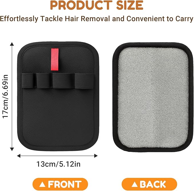 1PCS Pet Hair Remover Glove,Electrostatic Pet Hair Removal,Reusable Cat & Dog Hair Removal for Couch,Furniture,Clothing & Bedding,Carpet,Car Seat...Lint Mitt for Pet Hair,Upgraded Fur Remover Tool-PawvioPets